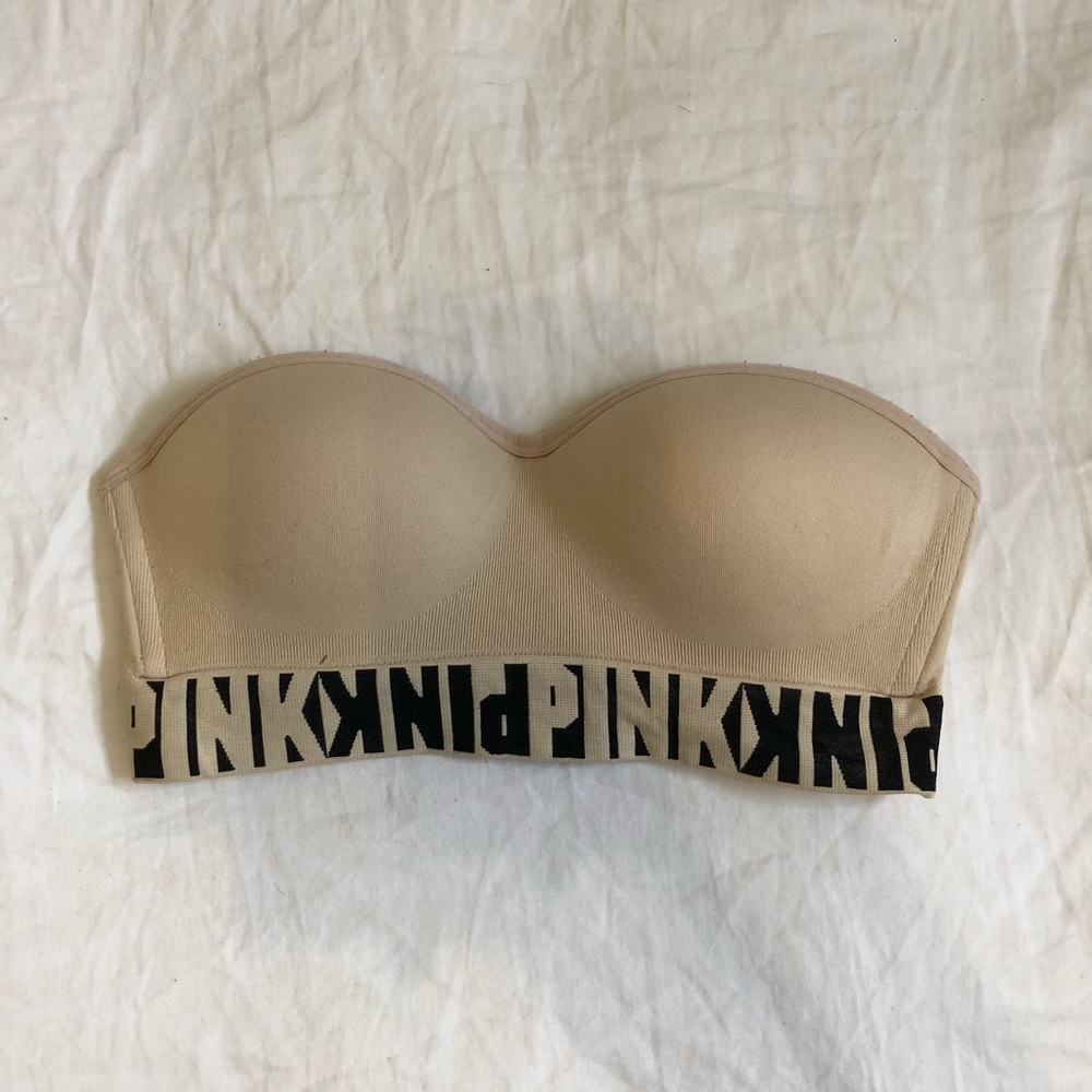 Pink VS Strapless Bra